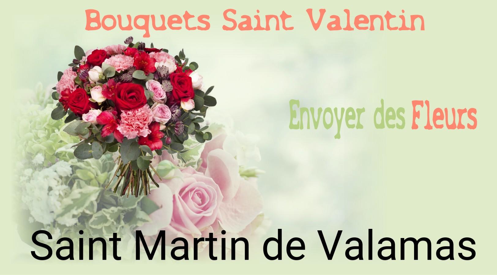 Roses de Saint-Valentin livrées à Saint-Martin-de-Valamas